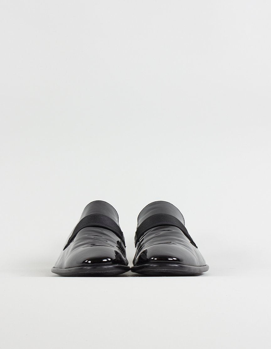 Boss Hugo Boss Tuxedo Slip On Patent Leather Shoes - 11 US