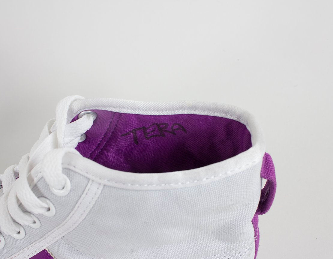 ADIDAS High Top Sneakers - 8.5 US