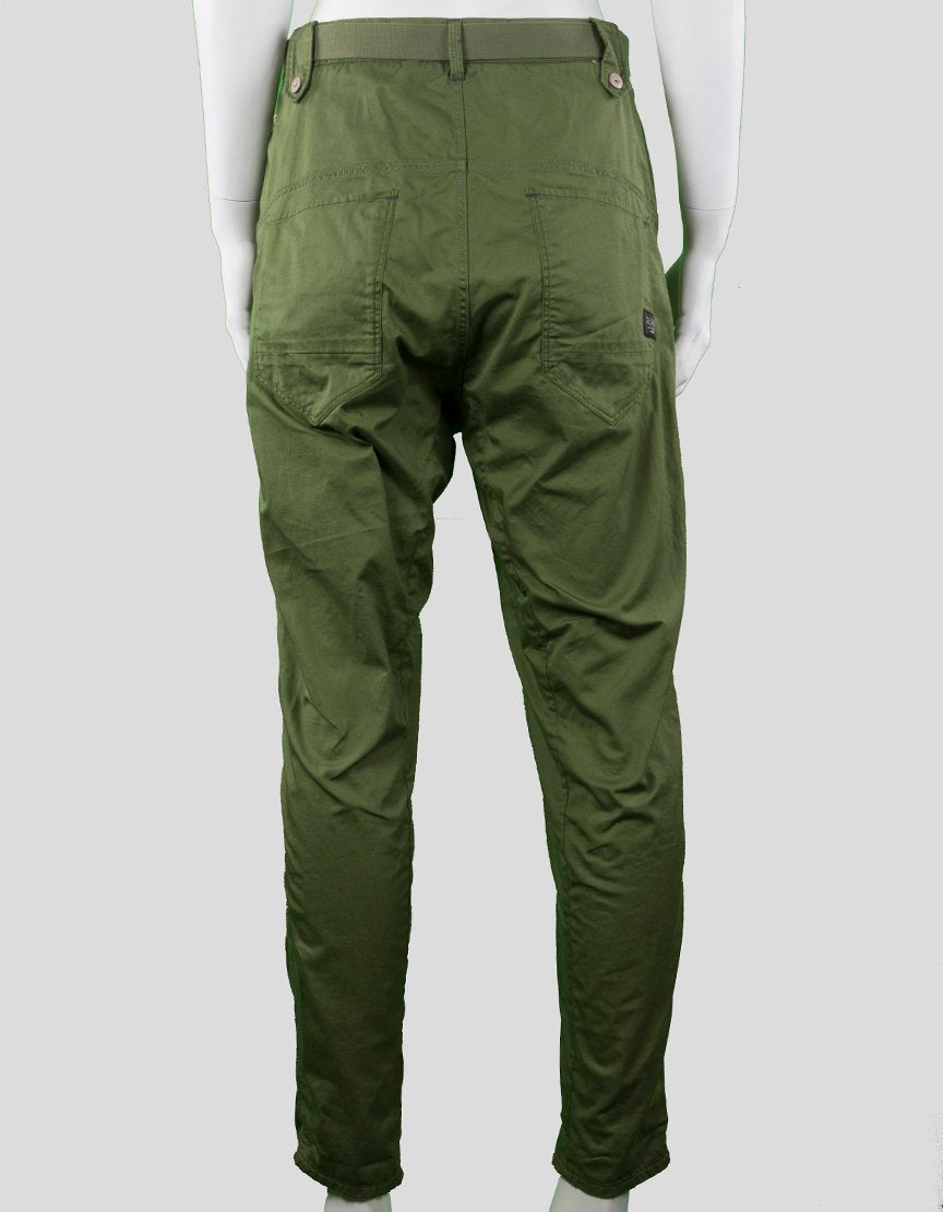 G Star Raw Lorin Loose Sage Green Pants Size 25 32 - LuxAnthropy