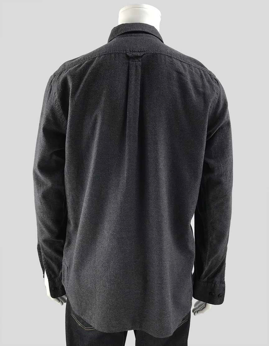 Belstaff Men's Steven Long Sleeve Military Style Button Down Shirt 2Xl - LuxAnthropy