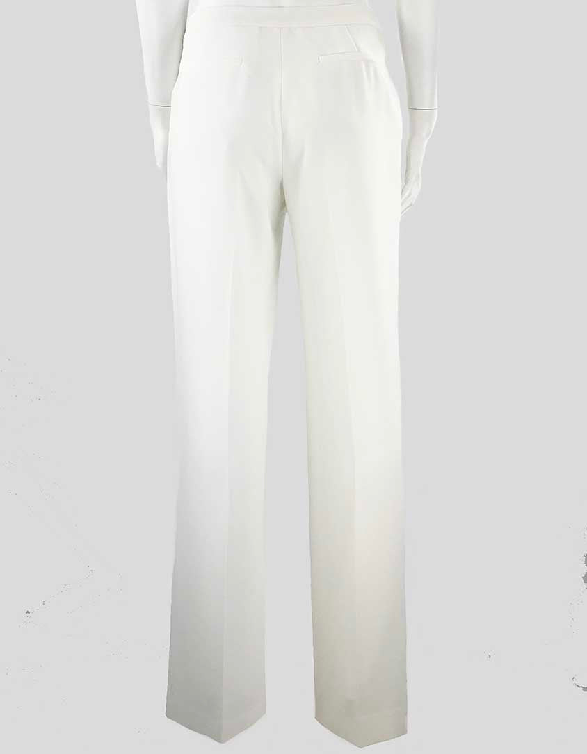 Intermix Off White Wide Legged Pants 4 US