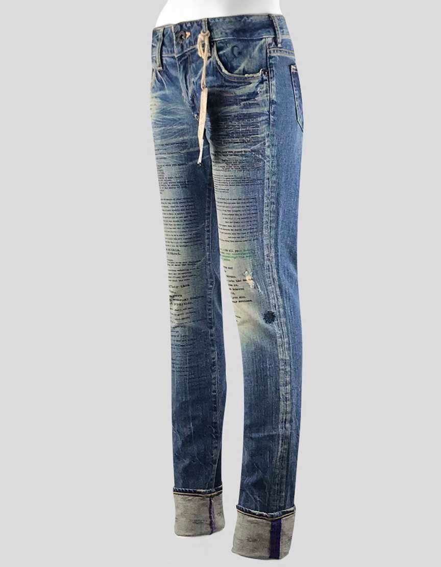 Prps The Original Straight Leg Distressed Jeans - 28 US