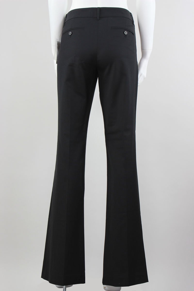 Theory Wide Leg Wool Pants - Small - LuxAnthropy