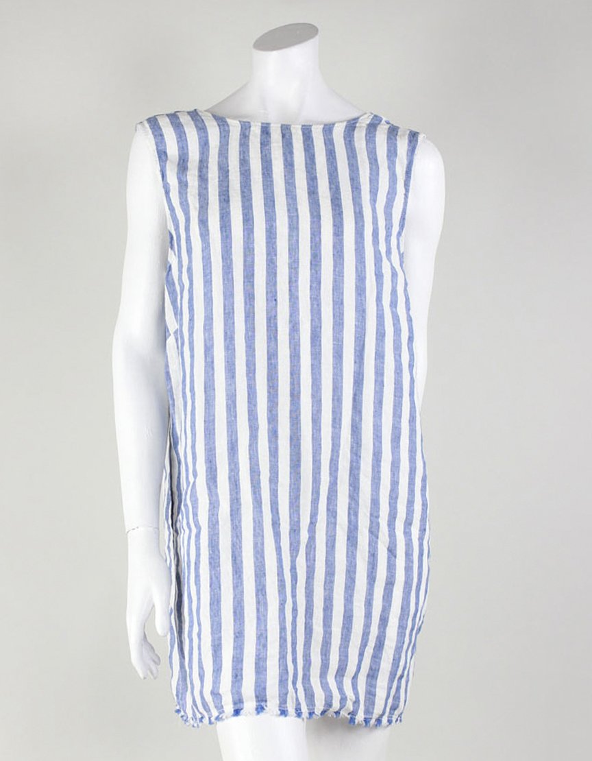 REFORMATION Candy Stripe Linen Dress - Medium REFORMATION Candy Stripe Linen Dress - Medium