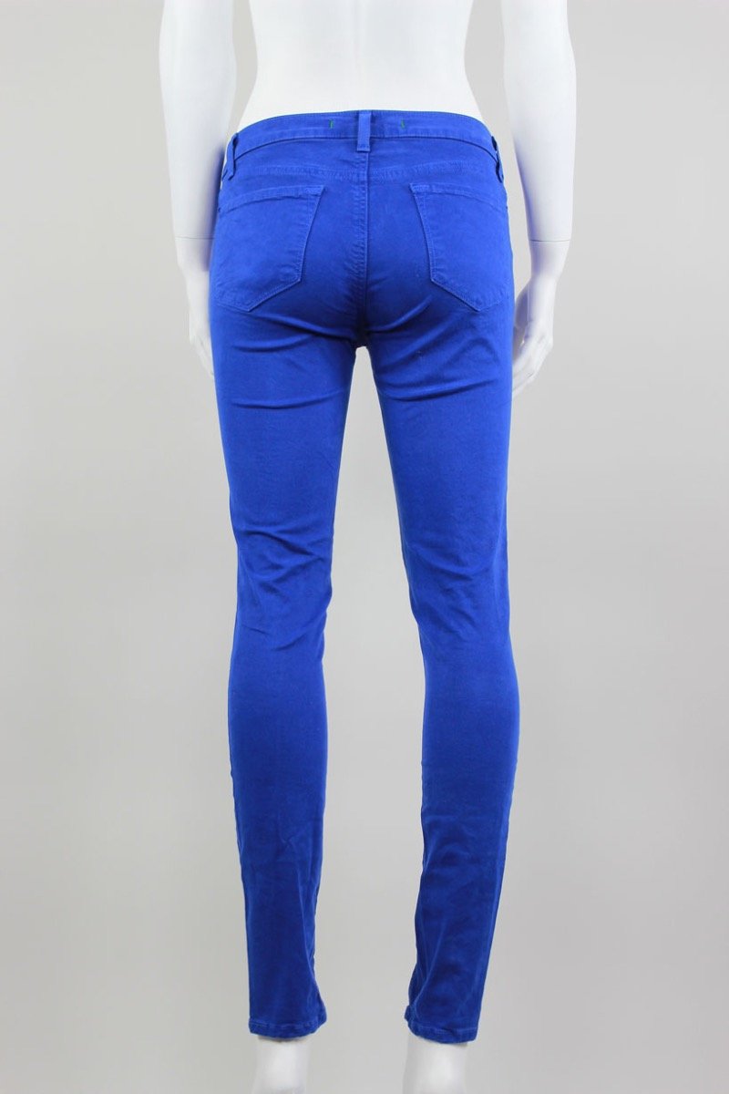 J. Brand Bright Royal Skinny Leg Jeans - 26 US