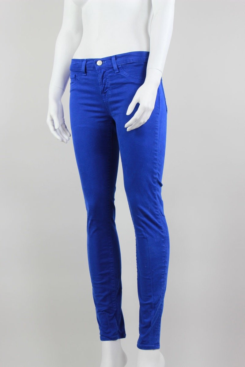 J. Brand Bright Royal Skinny Leg Jeans - 26 US