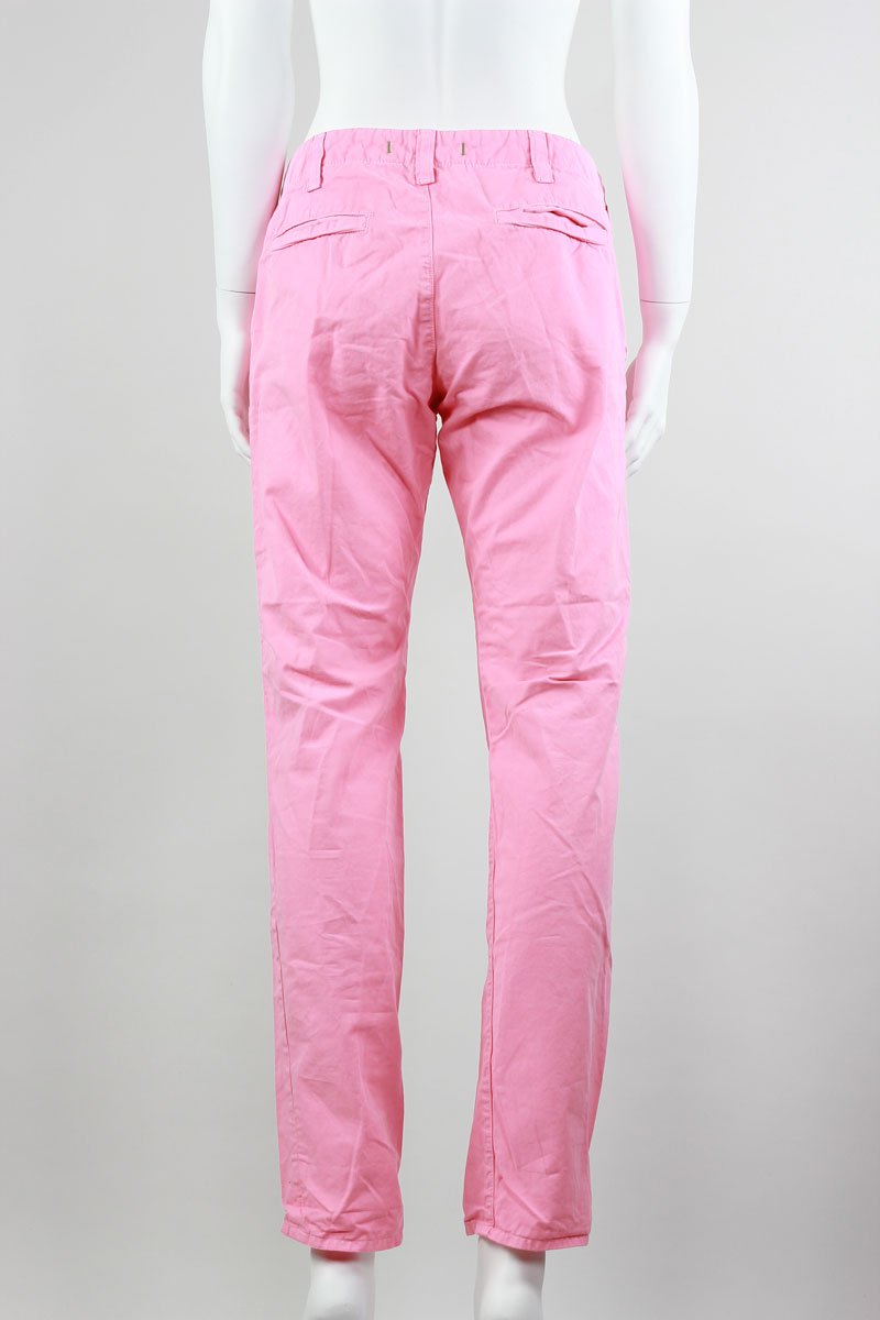 J. Brand Pome Button Up Cotton Flat Front Pants With Pockets And Belt Loops Size 27 - LuxAnthropy