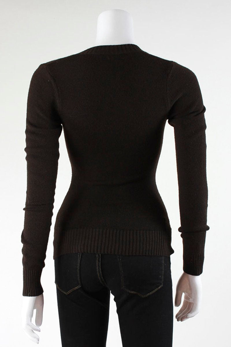 DOLCE & GABBANA Long Sleeved Sweater - 38 IT | 4 US