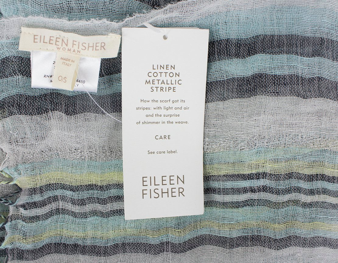 EILEEN FISHER Light Weight Scarf w/ Tags - One Size