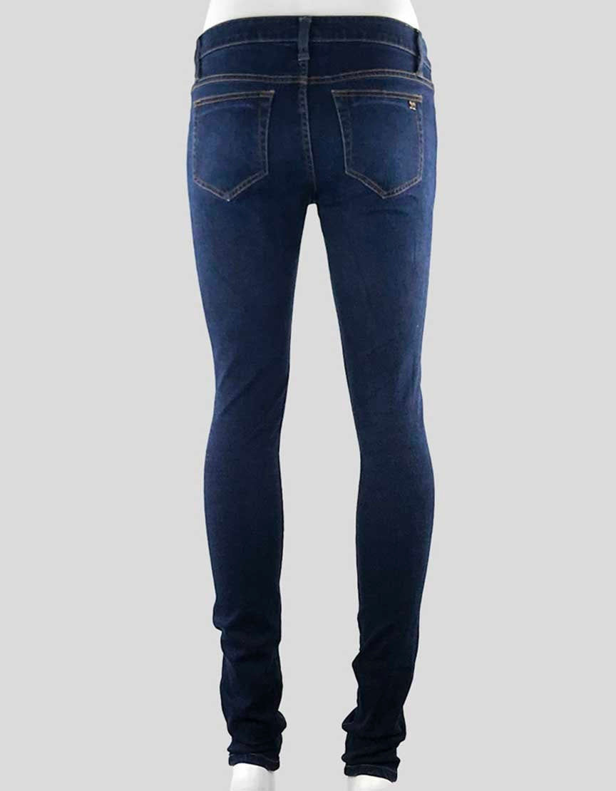 Joe's Jeans Women's The Icon Skinny Mid Rise Five Pocket Zip Fly With Button Closure Jeans In Stretch Cotton Size 26 US