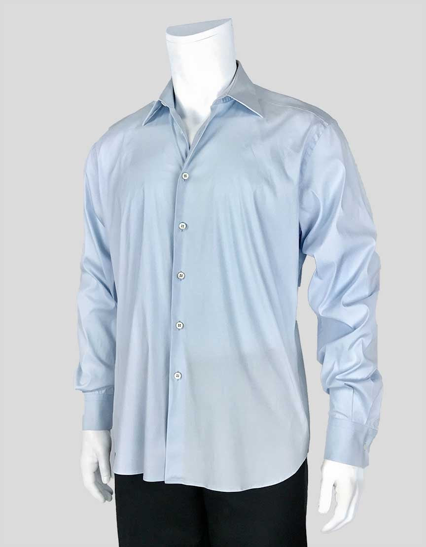 PRADA Button Down Tailored Shirt - 41/16 US