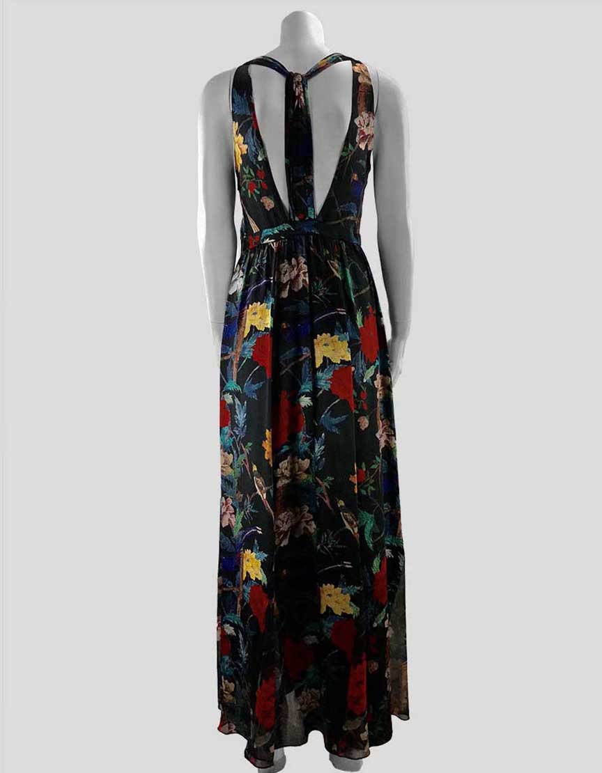 ALICE + OLIVIA Long Halter Dress - 6 US