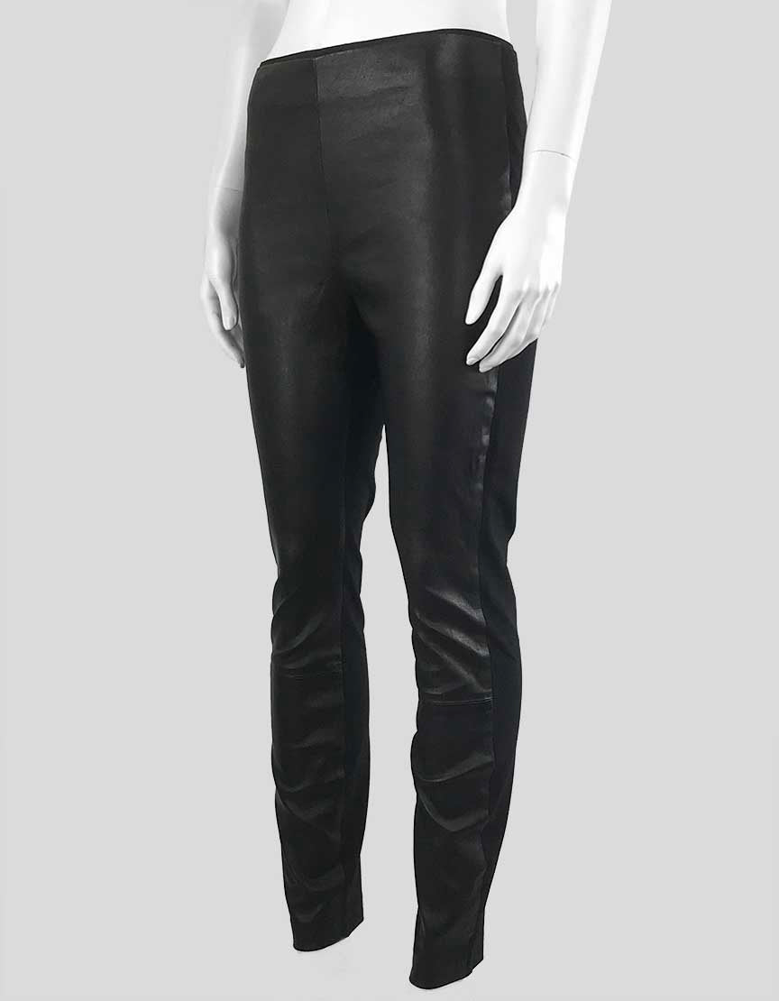RAG & BONE Leather Leggings - 6 US