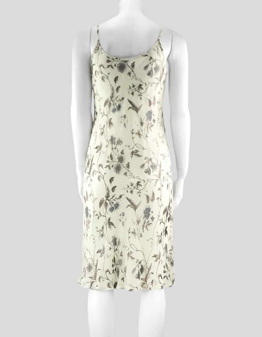 ARMANI COLLEZIONI Silk Slip Dress - 4 US