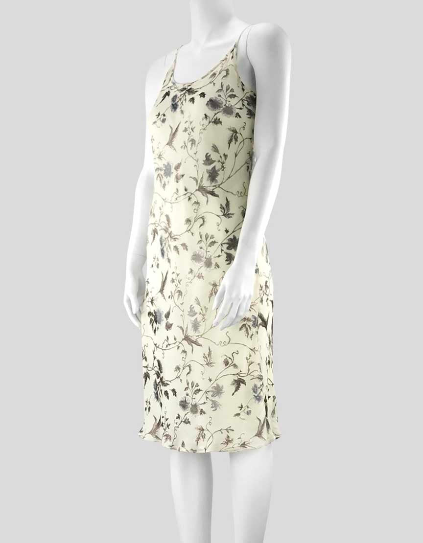 ARMANI COLLEZIONI Silk Slip Dress - 4 US