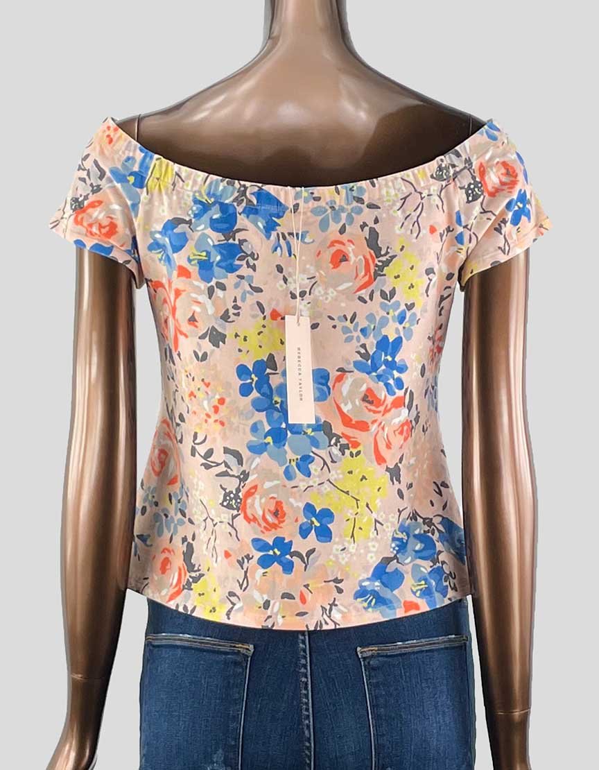 REBECCA TAYLOR Off The Shoulder Cotton Top w/ Tags - Large