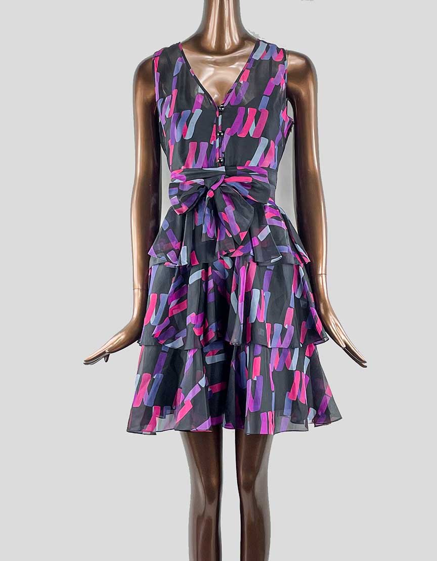 marc jacobs formal dresses Marc Jacobs Strapless Satin Sculptural Mini Flared Dress