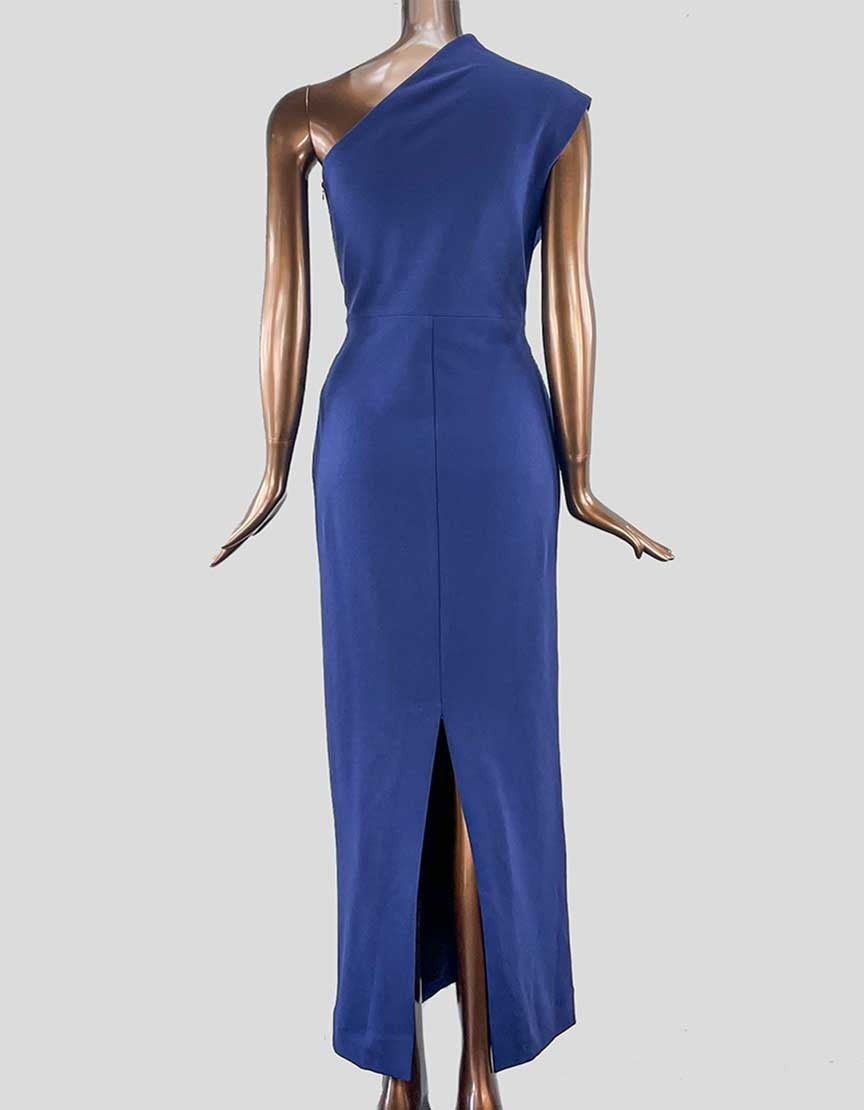 Solace London One Shoulder Evening Gown Size 8 US 40 Eu