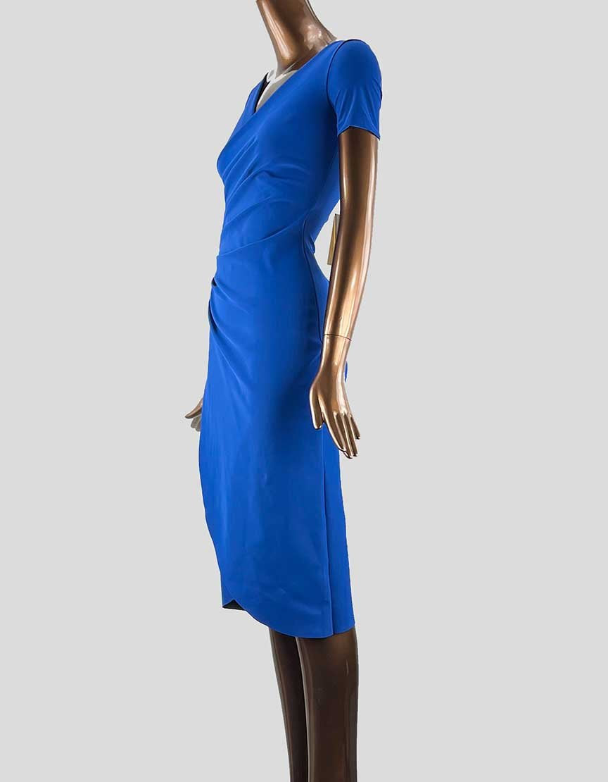 La Petite Robe Di Chiara Boni Blue Ajak Dress - 38 It 2 US