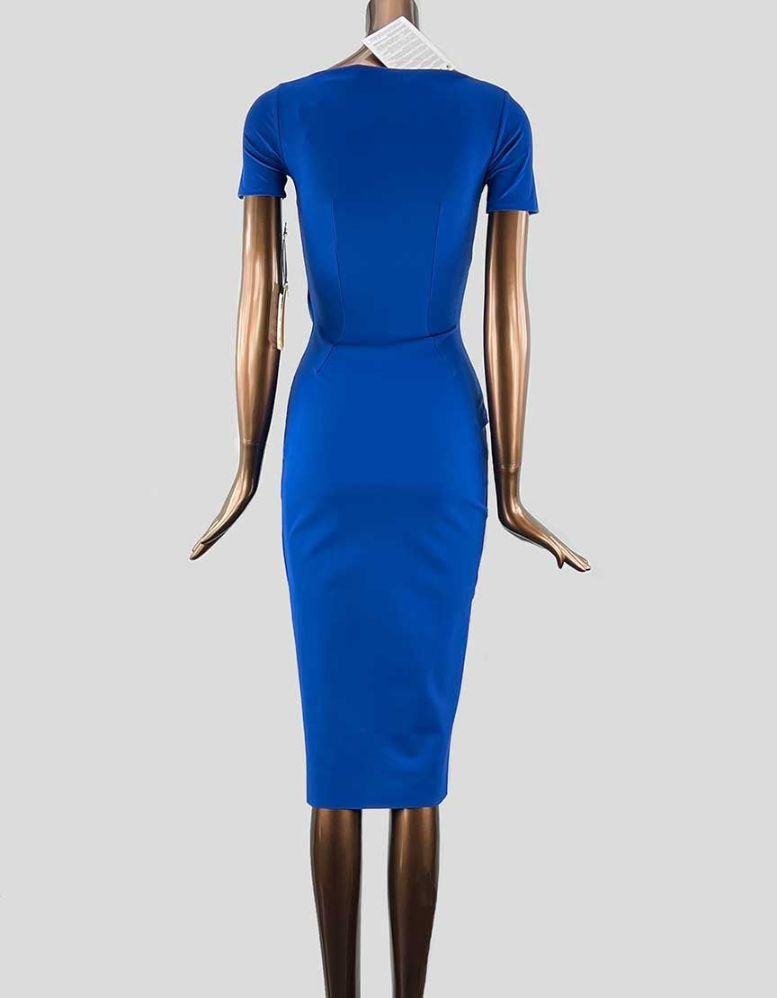 La Petite Robe Di Chiara Boni Blue Ajak Dress - 38 It 2 US