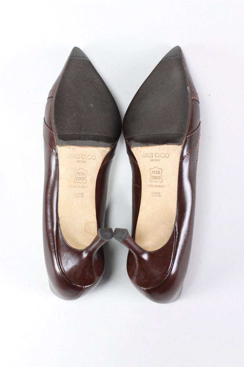 JIMMY CHOO Closed Toe Pumps - 39.5 IT | 9.5 US