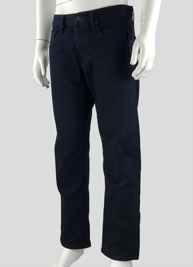 AG Adriano Goldschmied The Matchbox Slim Straight French Blue Jeans - 34W X 29L