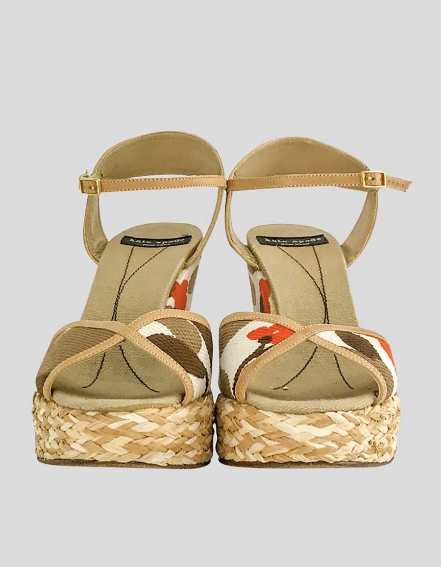 Kate Spade New York Platform Wedge Sandals - 7B US