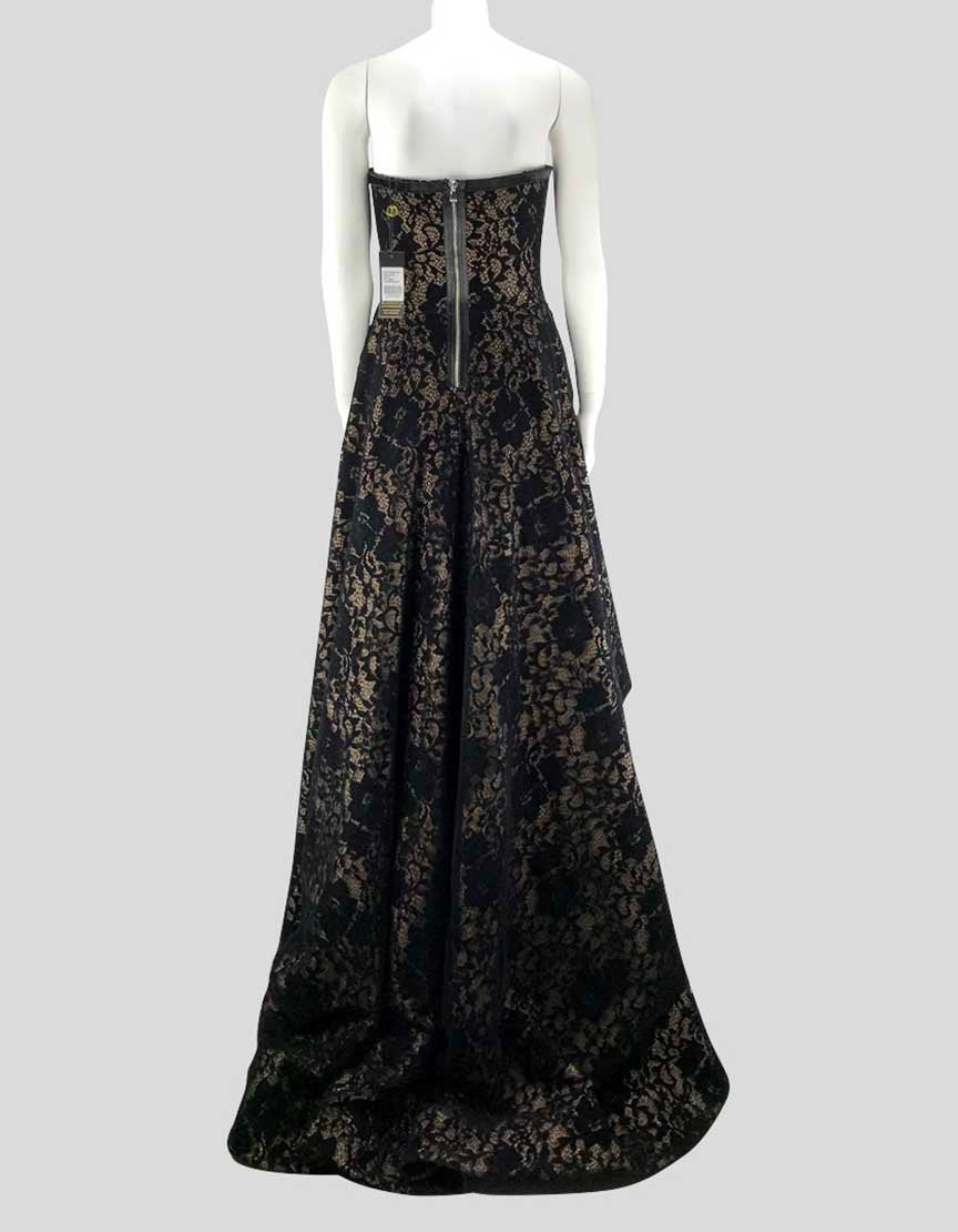 TADASHI SHOJI High Low Strapless Evening Gown w/ Tags - 2 US