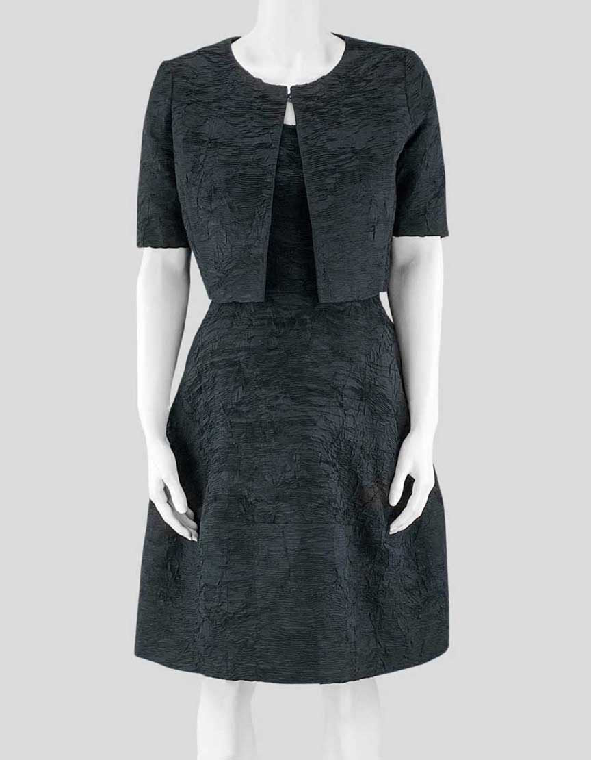 OSCAR DE LA RENTA Dress and Bolero Jacket - 6 US LuxAnthropy OSCAR DE LA RENTA Dress and Bolero Jacket - 6 US LuxAnthropy