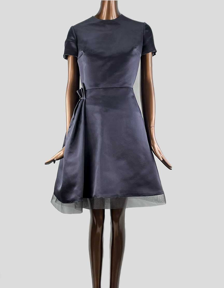 Christian Dior Silk A Line Evening Dress - 8 US Christian Dior Silk A Line Evening Dress - 8 US