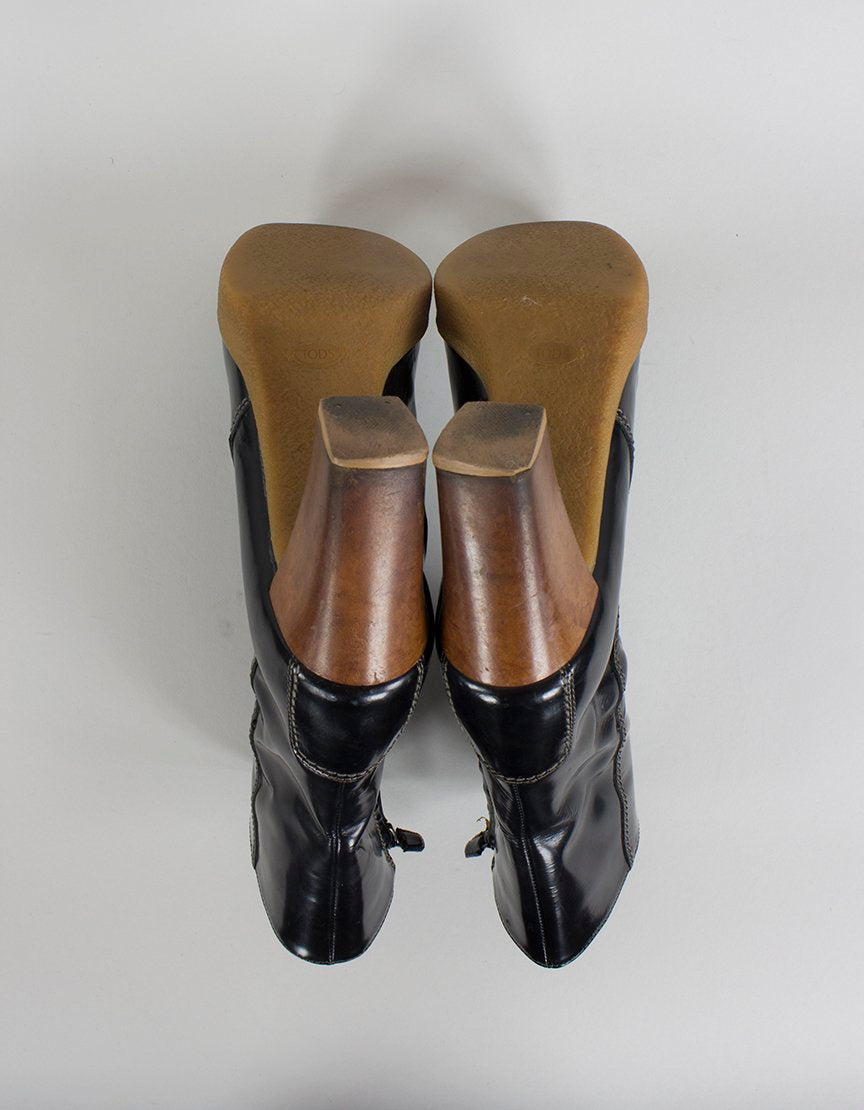 TOD's Black Ankle Boot - 6.5 US