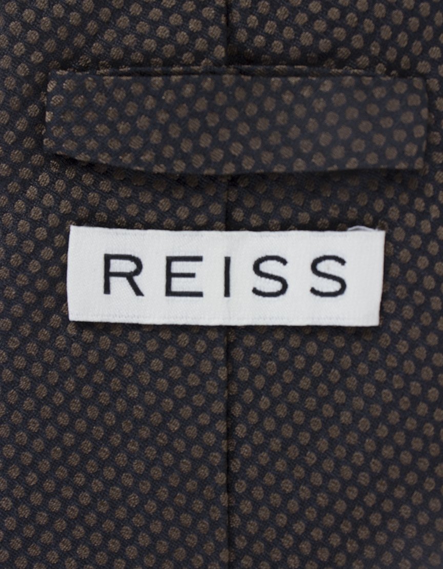 REISS Brown Tie - One Size