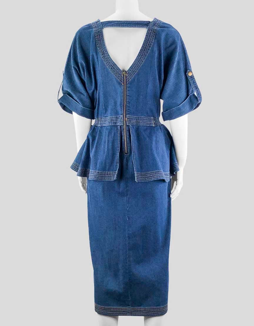 Eloquii Denim Dress Knee Length Women 16 US