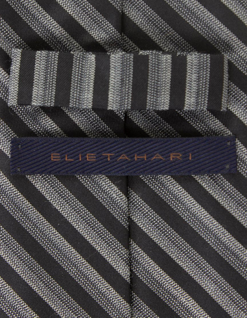 ELIE TAHARI Striped Tie - One Size