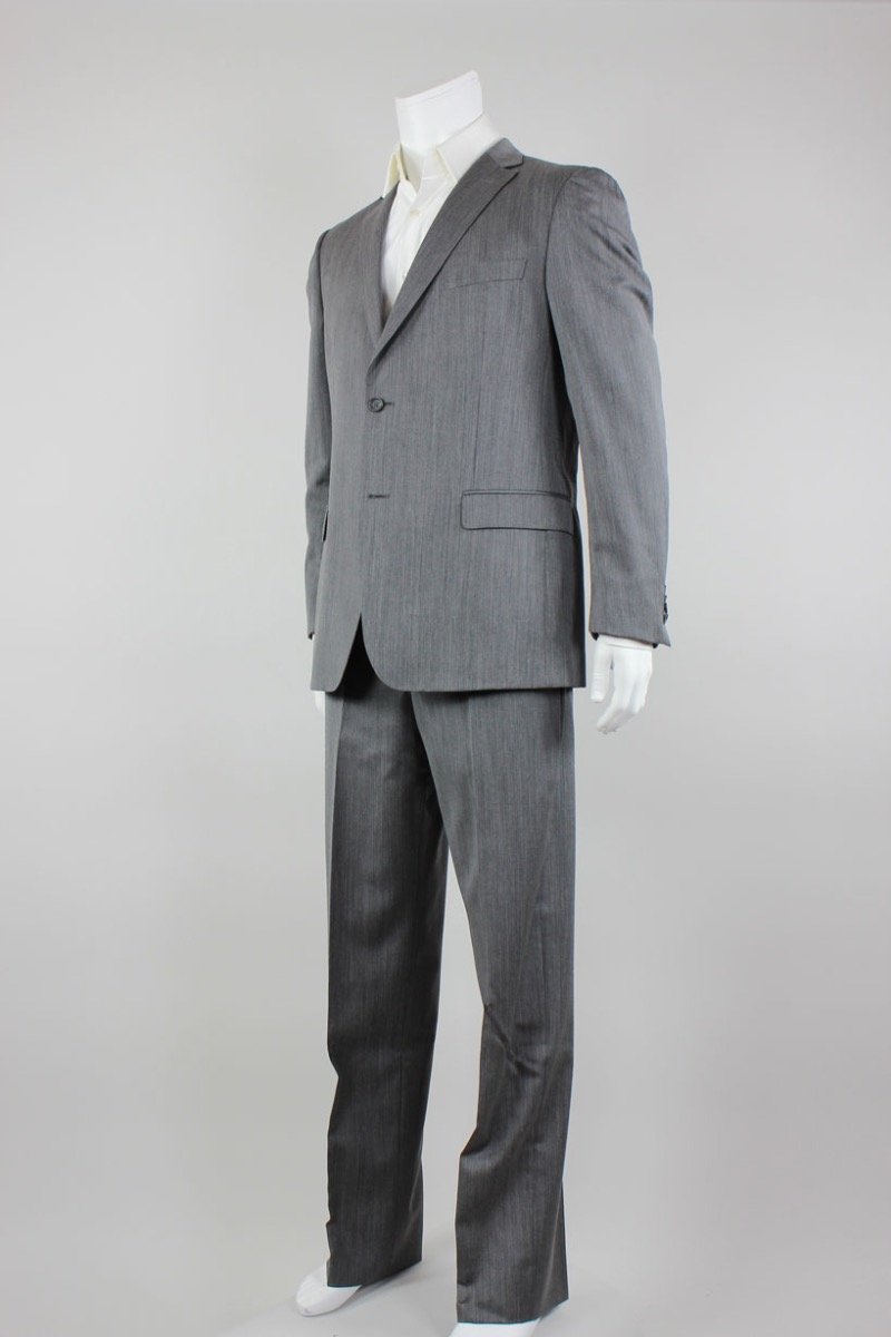 Z ZEGNA Two Button Double Back Vent Suit - 42R US