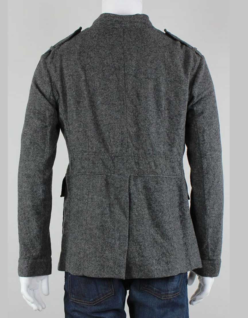 ALL SAINTS Grey Jacket - Medium