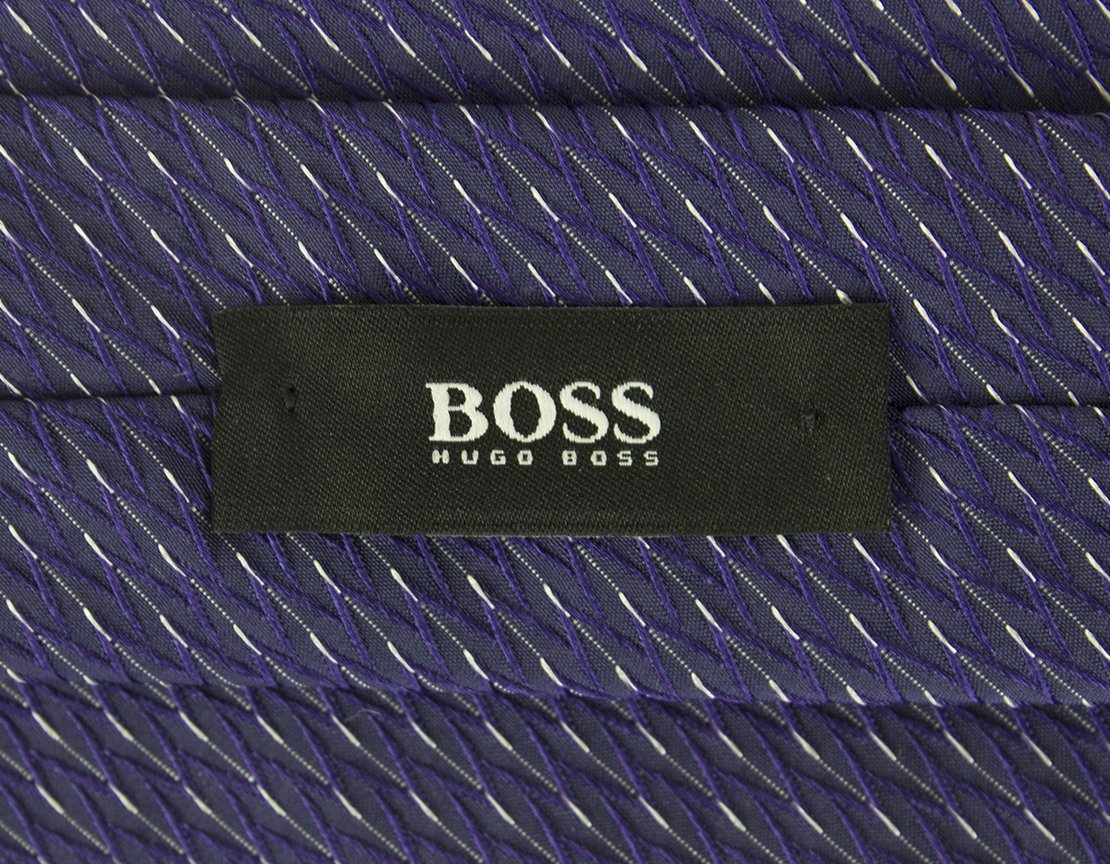 BOSS HUGO BOSS Purple Tie - One Size