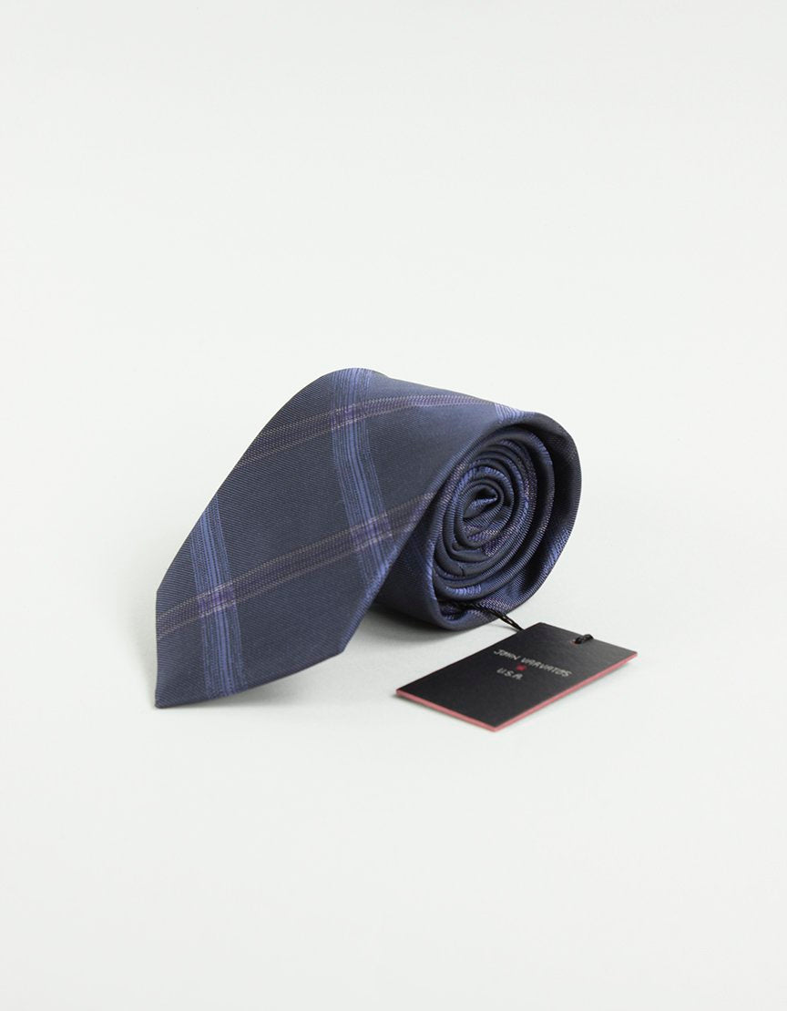 JOHN VARVATOS USA Navy Blue Tie - One Size
