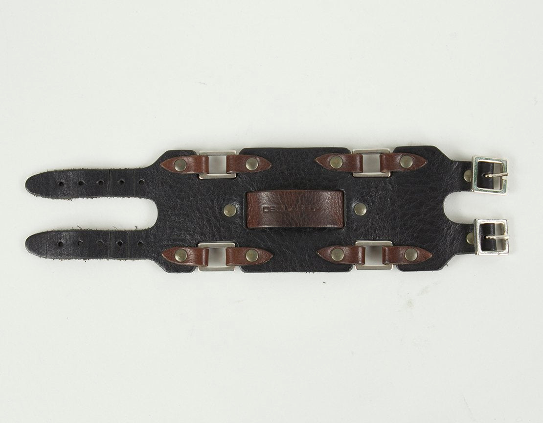 Dsquared2 Leather Cuff - One Size