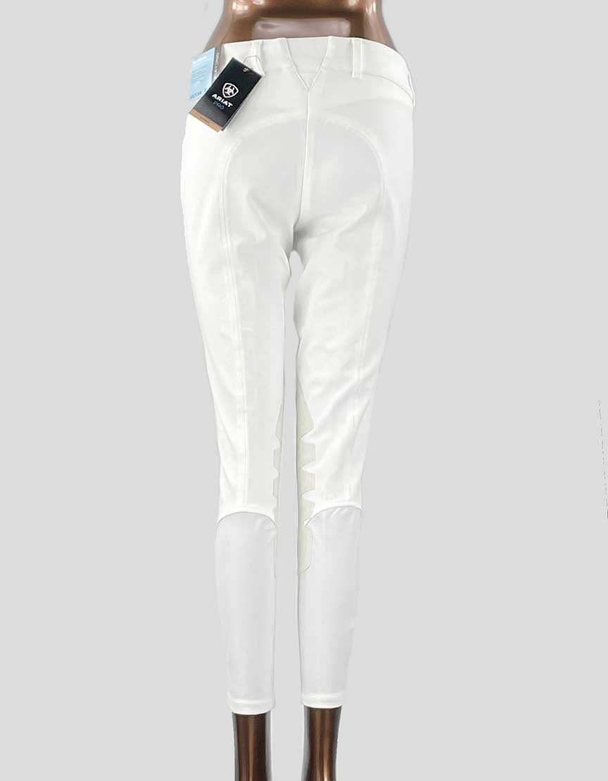 ARIAT Pro Series White Riding Pants w/ Tags - 26R US