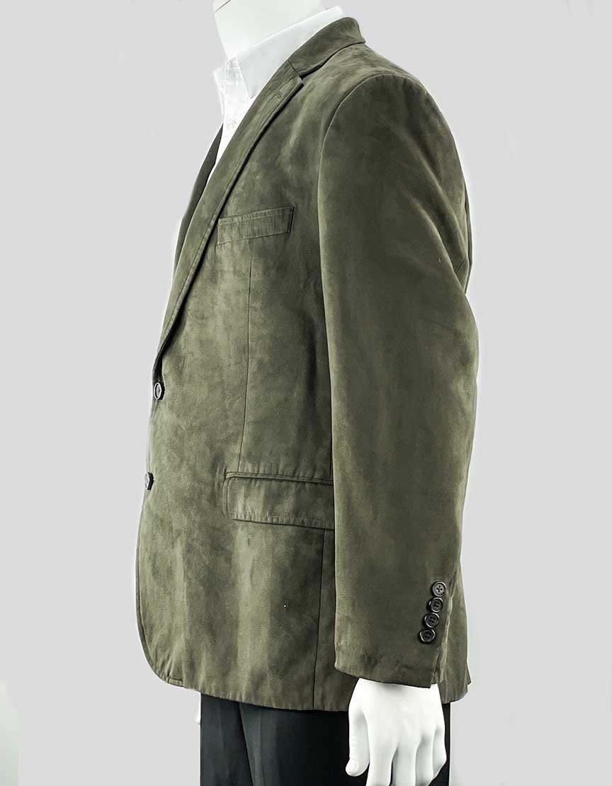 LAUREN RALPH LAUREN Faux Suede Blazer - 46R US