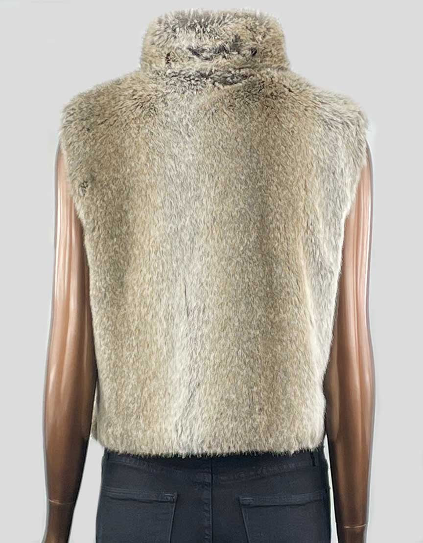 SKEA Reversible Faux Fur Vest - Small | 4 US