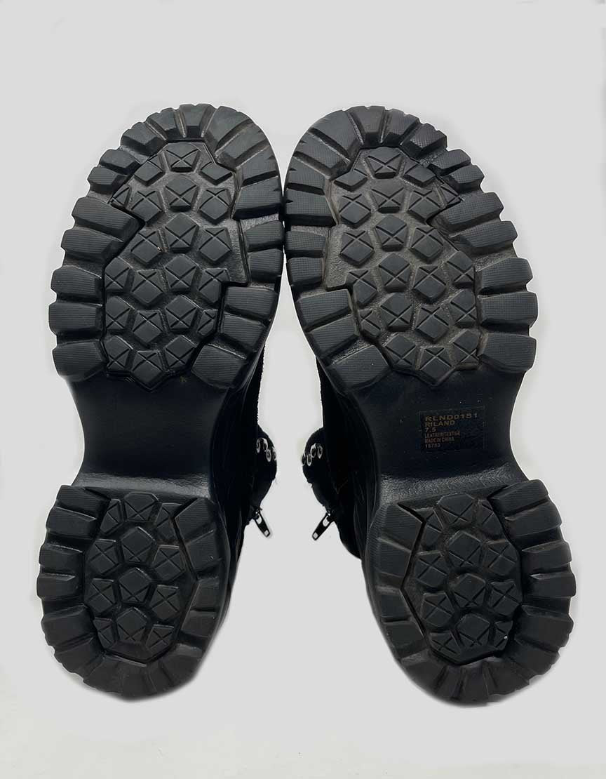 STEVE MADDEN Combat Boots - 7.5 US