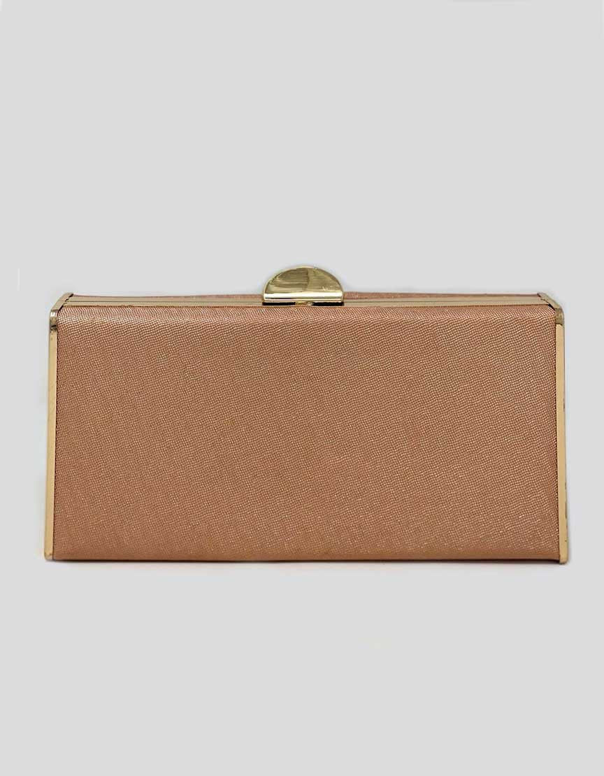 Pink Glitter Box Clutch Bag Evening