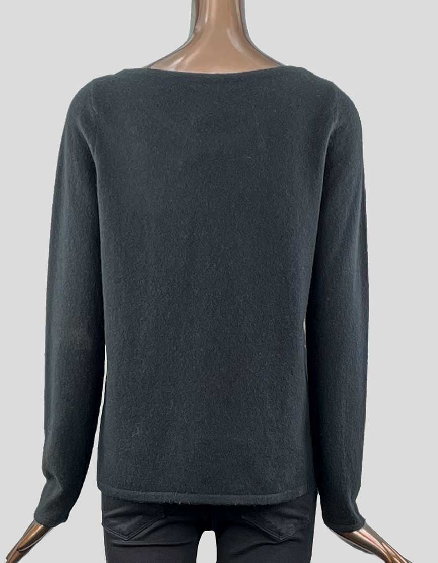 NEIMAN MARCUS Black Cashmere Sweater w/ Tags - Medium