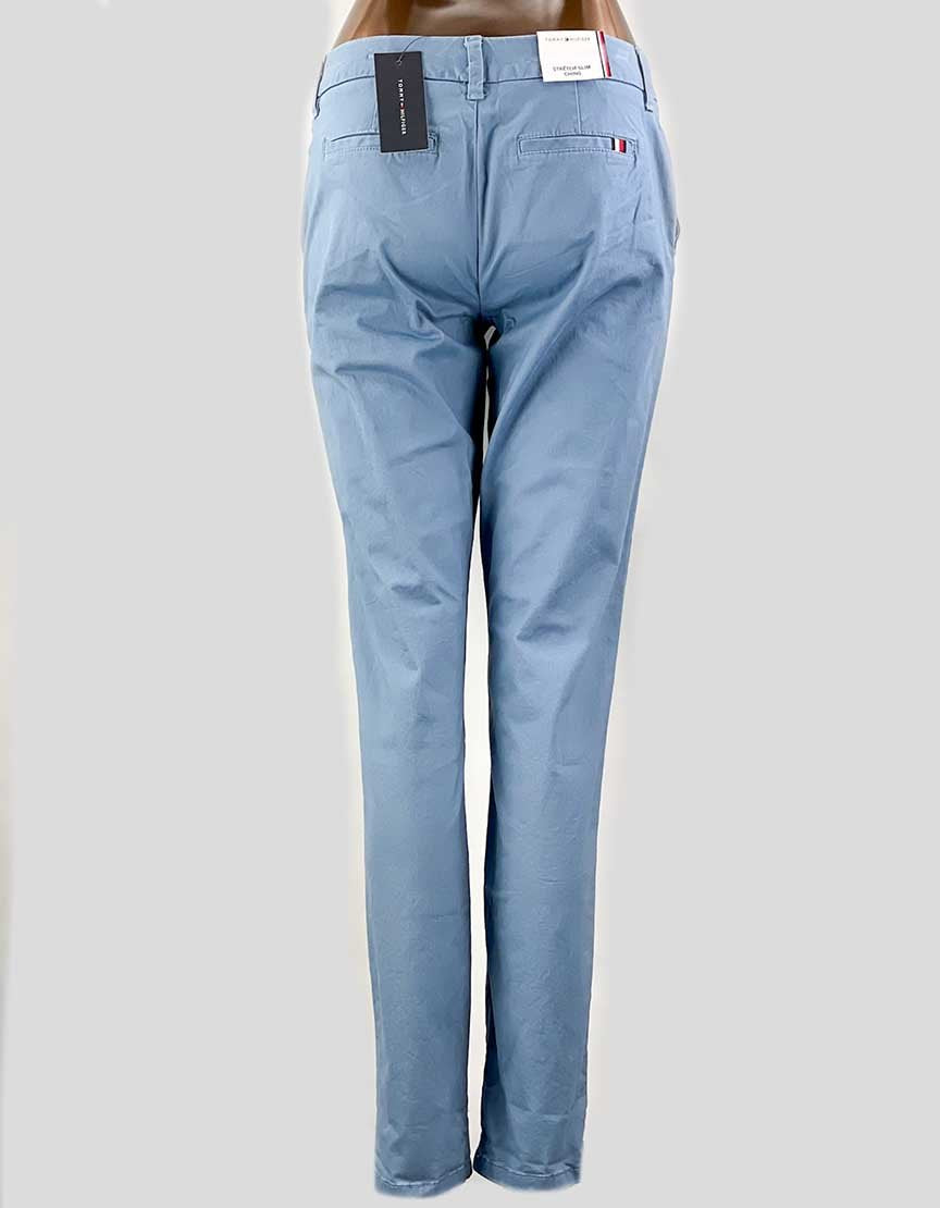 TOMMY HILFIGER Blue Chino Pants w/ Tags - 2 US