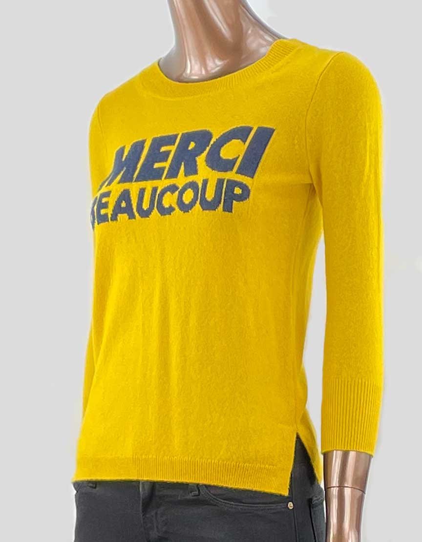 J. Crew Merci Beaucoup Cashmere Sweater - XXS