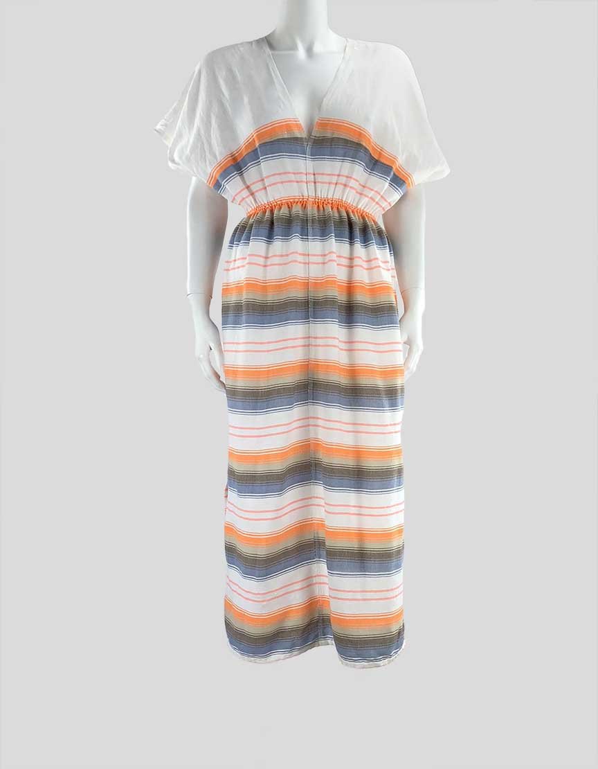 Lemlem Three Quarter Length Sleeveless Coverup Size Medium