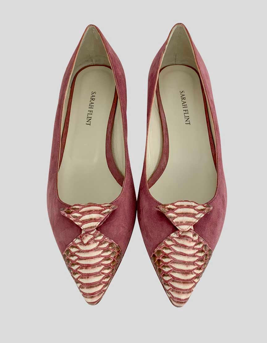 SARAH FLINT Suede Flats w/ Tags - 40 IT | 10 US