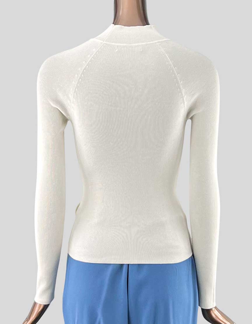 Banana Republic Mock-neck Knit Sweater - X-Small